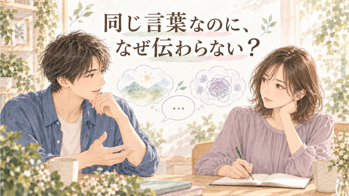 同じ言葉なのに受け取り方が違うのはなぜ？会話のすれ違いが起きる5つの原因